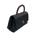 Chanel Matelasse Coco Handle Top Handle Flap Bag